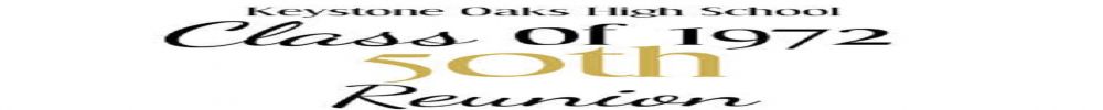 KEYSTONE OAKS HIGH SCHOOL Reunion