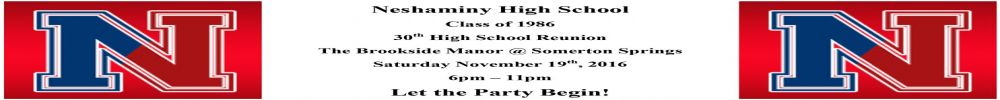 Neshaminy High School Reunion