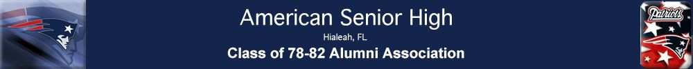 AMERICAN SENIOR HIGH SCHOOL Reunion