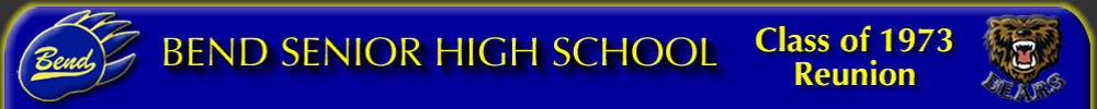 BEND SENIOR HIGH SCHOOL Reunion