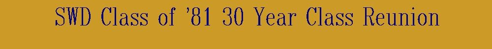 SOUTHWEST DEKALB HIGH SCHOOL Reunion