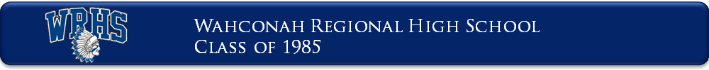 WAHCONAH REGIONAL HIGH Reunion