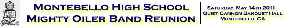 Montebello HS - Mighty Oiler Band Reunion