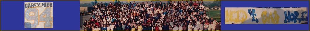 GAREY SENIOR HIGH Reunion